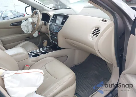 2014 Nissan Pathfinder Platinum from USA, damaged, VIN 5N1AR2MM7EC709674